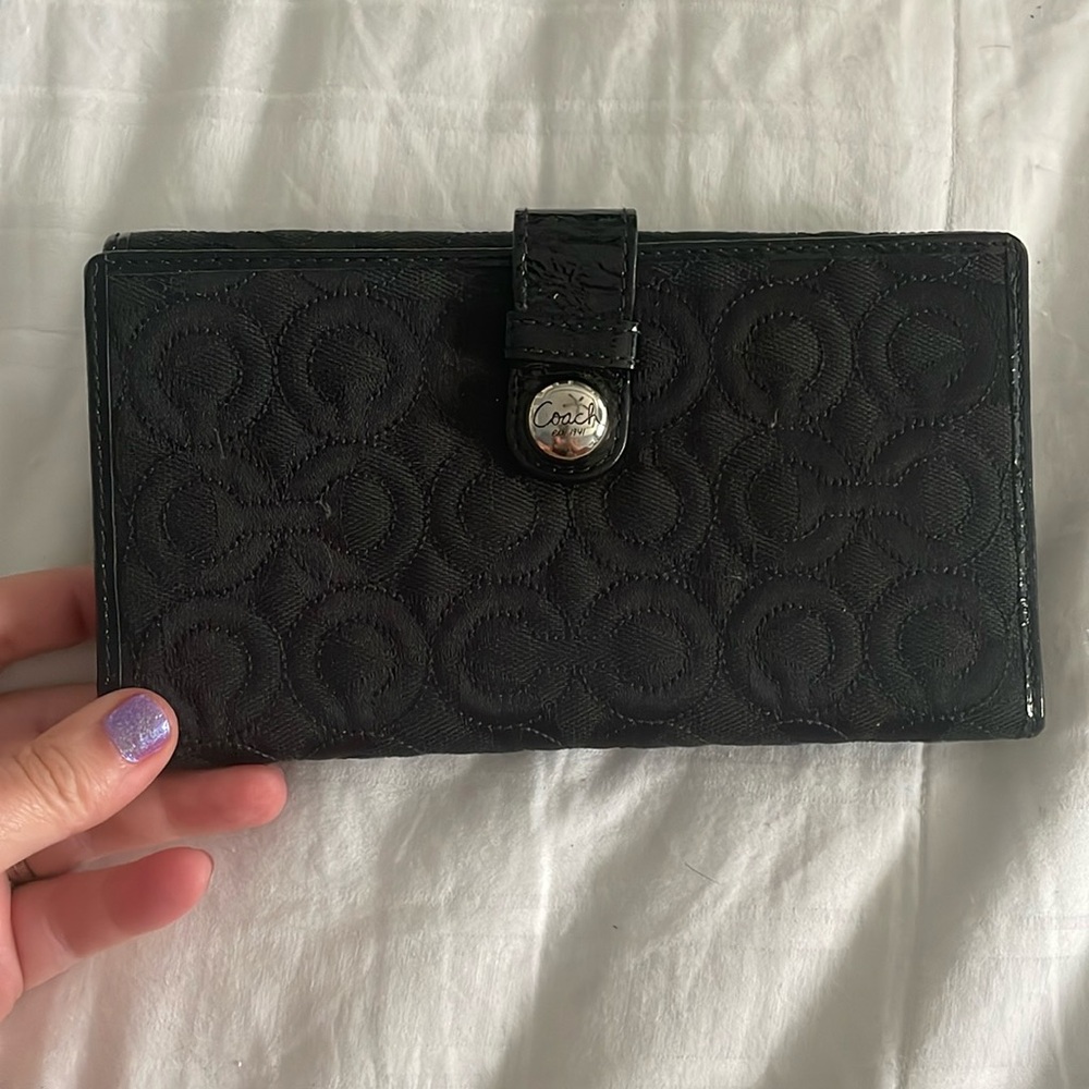 Large Coach wallet